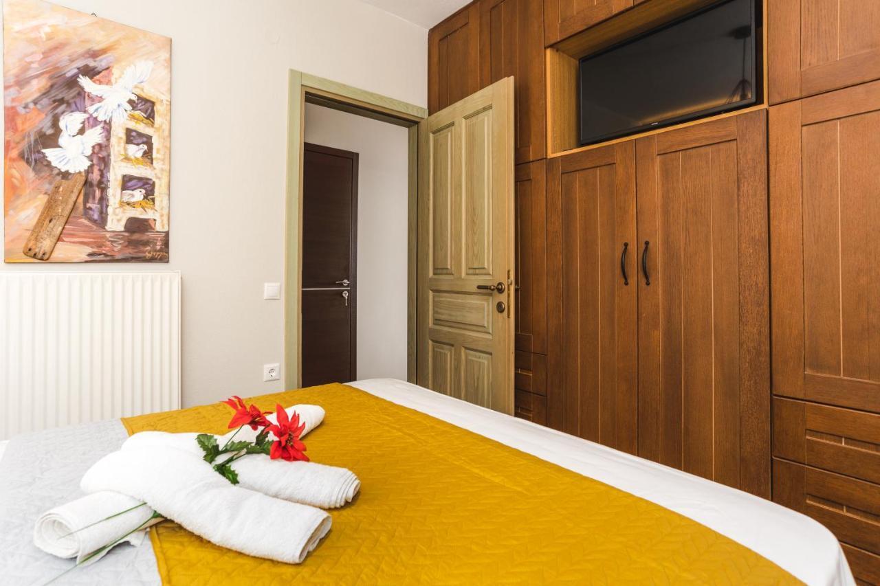 Twinstars Wonderful View Apartment Kalyves Polygyrou Bagian luar foto