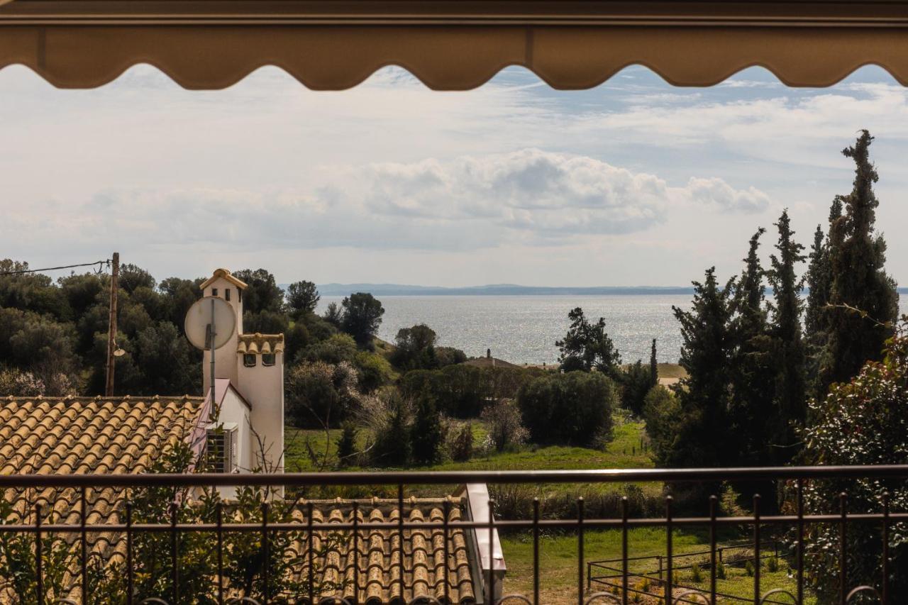 Twinstars Wonderful View Apartment Kalyves Polygyrou Bagian luar foto