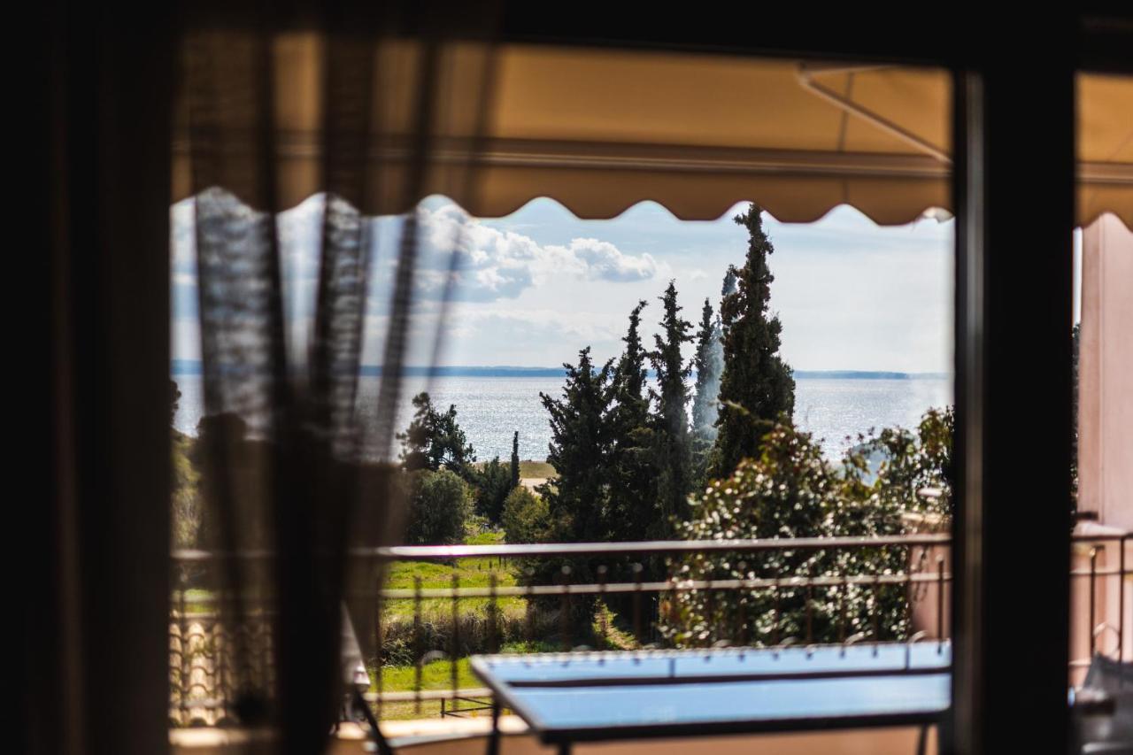 Twinstars Wonderful View Apartment Kalyves Polygyrou Bagian luar foto
