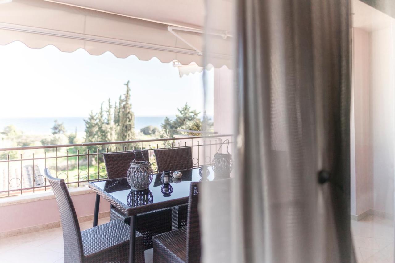Twinstars Wonderful View Apartment Kalyves Polygyrou Bagian luar foto